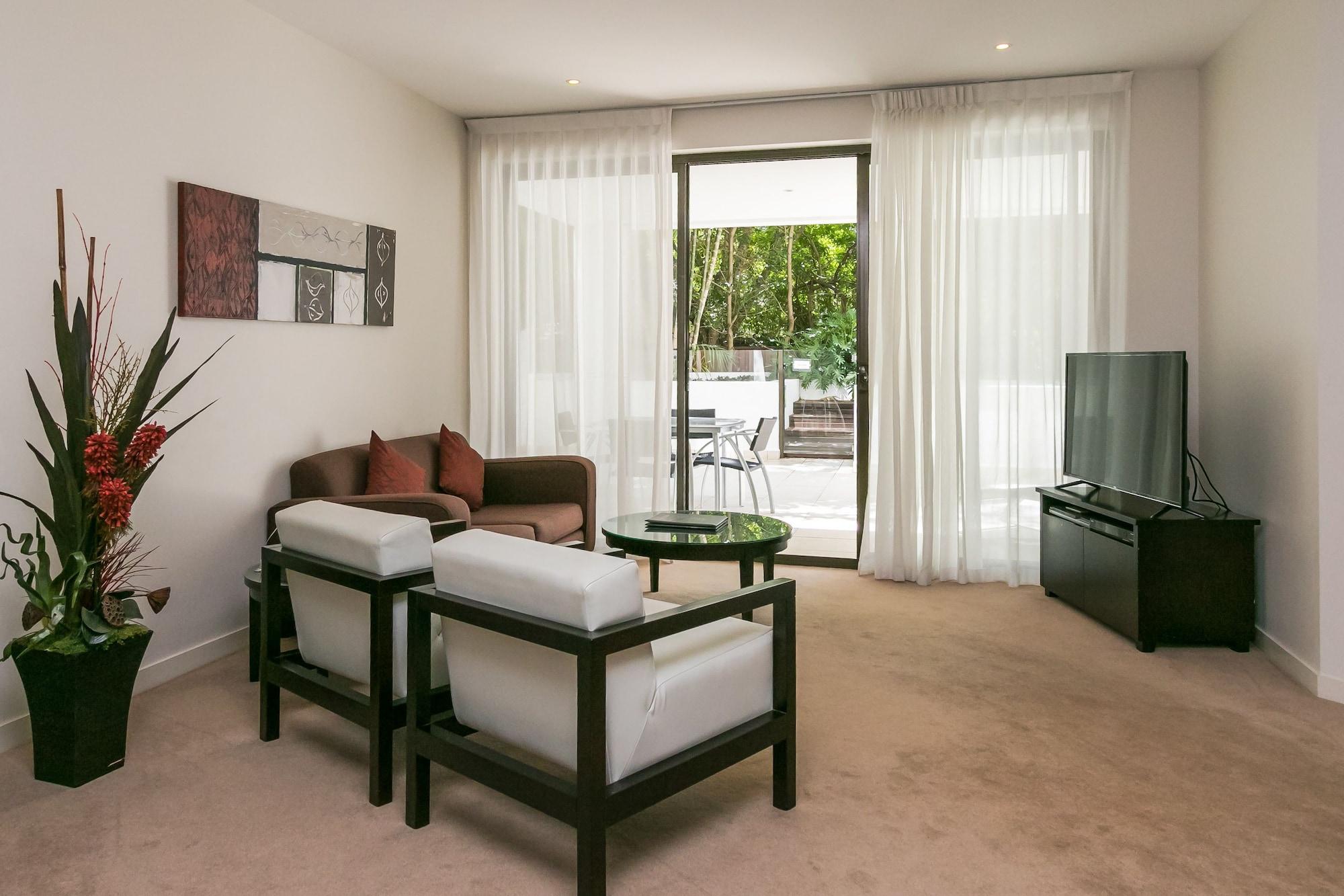 Grand Mercure Allegra Hervey Bay Exteriér fotografie A living room