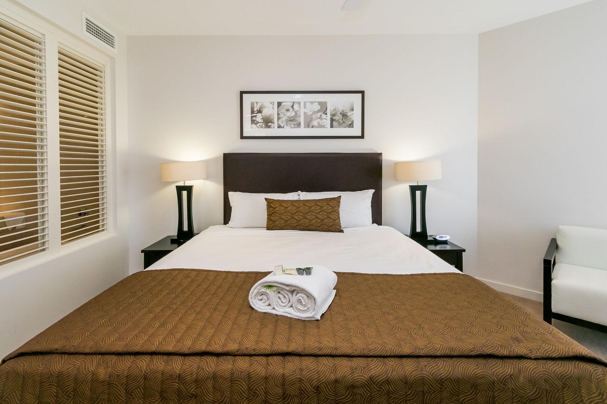 Grand Mercure Allegra Hervey Bay Exteriér fotografie A bedroom at the hotel