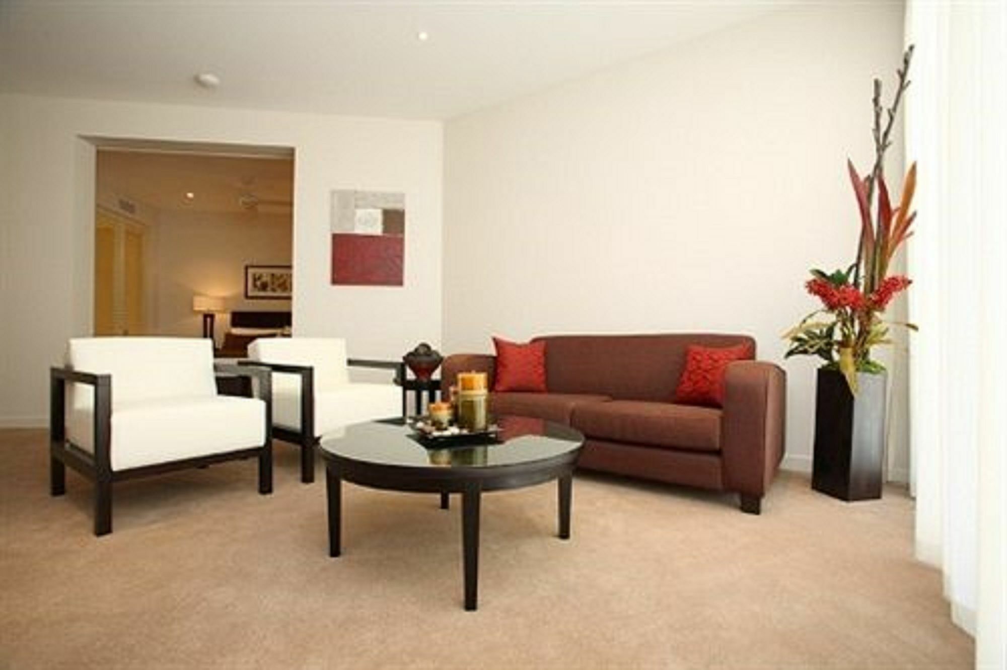 Grand Mercure Allegra Hervey Bay Exteriér fotografie A living room with carpet